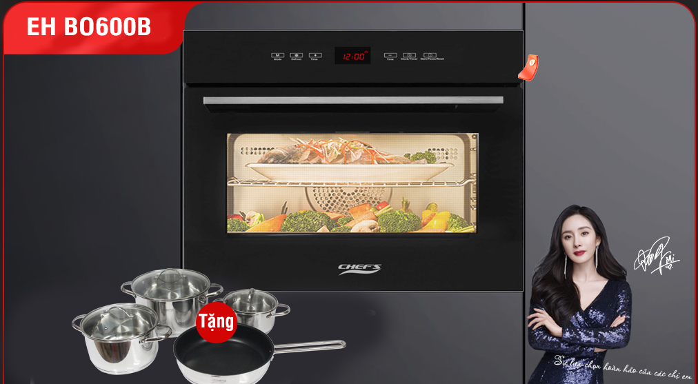 Lò nướng Chefs EH BO600B liệu có đáng sắm với mức giá 9 triệu đồng?