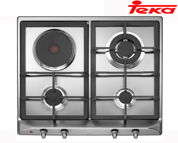 Bếp ga điện Teka EM 60 3G 1P AI TR S/Steel