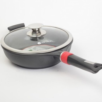 Chảo sứ Elmich sâu lòng vung kính 28cm 