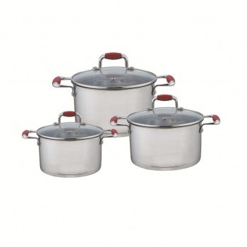 Bộ nồi inox 3 đáy Smartcook 3 chiếc SMD3