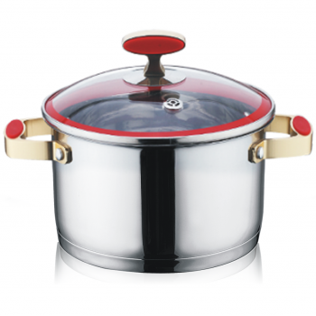 Xoong inox 304 Red Velvet(20Cm)