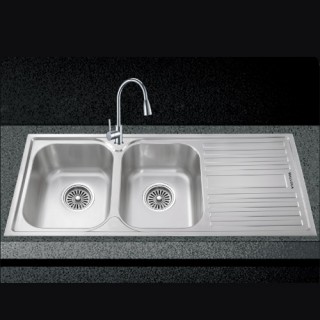 Chậu rửa bát Malloca MS 1025R bàn phải
