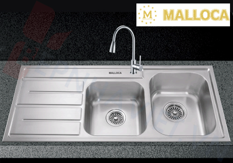 Chậu rửa bát Malloca MS 1027L New bàn trái