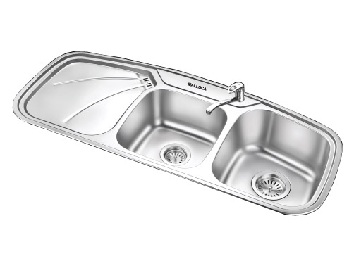 Chậu rửa bát Malloca MS 1006L bàn trái
