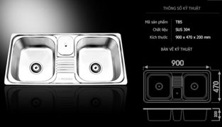 Chậu rửa bát Picenza TB5