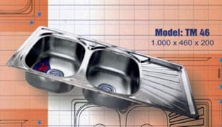 Chậu rửa bát Tân Mỹ TM 46
