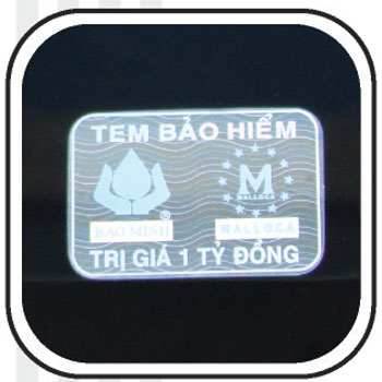 tem bảo hiểm