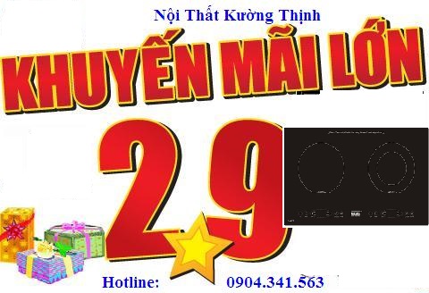 Bếp điện từ giovani G 241ET Cơn mưa quà tặng chào mừng ngày mùng 2/9