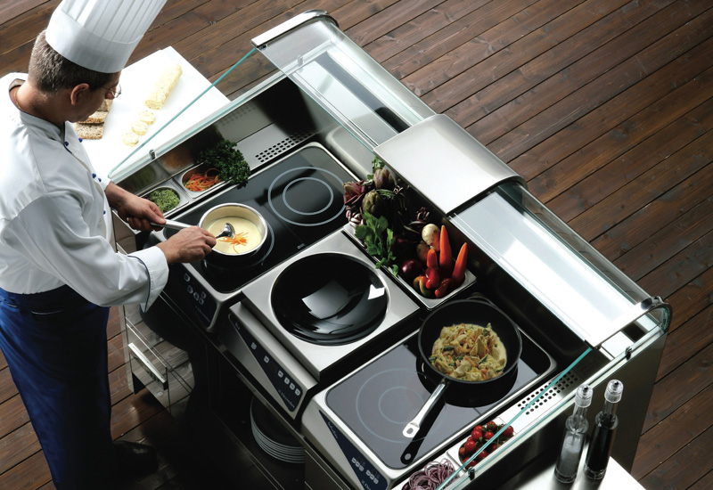 Chiếc tủ lạnh 4 cửa thuộc bộ sưu tập Chef Collection