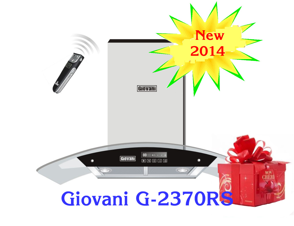 Máy hút mùi Giovani G-2370RS mẫu 2014